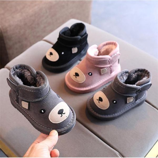 boots children' snow winter girl baby non-slip soft-soled cotton shoes to keep warm plus velvet thicken 21-30, Black;grey
boots children' snow winter girl baby non-slip soft-soled cotton shoes to keep warm plus velvet thicken 21-30, Black;grey