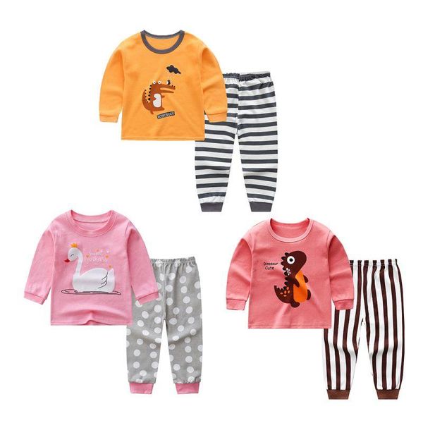 clothing sets 2pcs children baby boys and girls shoulder button long-sleeved underwear/pajamas/sports air-conditioning suit 0-5t, White
clothing sets 2pcs children baby boys and girls shoulder button long-sleeved underwear/pajamas/sports air-conditioning suit 0-5t, White
