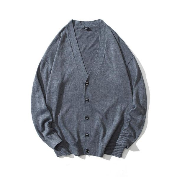 men's sweaters 2021 men button cardigans casual solid pullover v-neck long sleeve loose jacket sweater outerwear clothing, White;black
men's sweaters 2021 men button cardigans casual solid pullover v-neck long sleeve loose jacket sweater outerwear clothing, White;black
