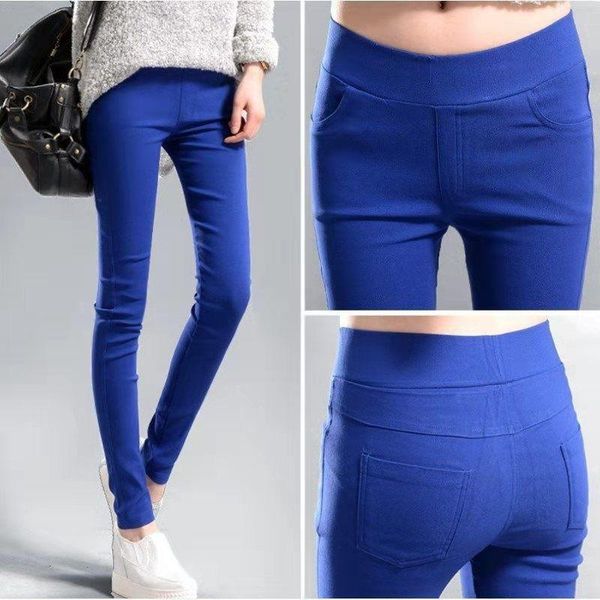 women's pants & capris 2021 fashion spring women casual elastic waist pencil female pantalones mujer solid skinny stretch trousers a39, Black;white
women's pants & capris 2021 fashion spring women casual elastic waist pencil female pantalones mujer solid skinny stretch trousers a39, Black;white
