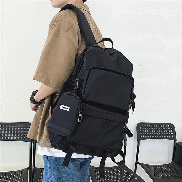 casual and simple high school student tide brand large capacity female japanese backpack
casual and simple high school student tide brand large capacity female japanese backpack