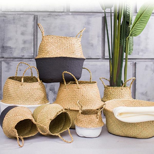 seagrass wickerwork basket rattan hanging flower pot dirty laundry hamper storage planter straw planters & pots
seagrass wickerwork basket rattan hanging flower pot dirty laundry hamper storage planter straw planters & pots