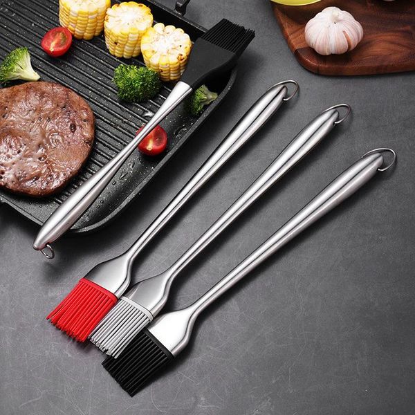 tools & accessories bbq brush with stainless steel handle kitchen cook baking heat resistant basting brushes barbecue liquid oil
tools & accessories bbq brush with stainless steel handle kitchen cook baking heat resistant basting brushes barbecue liquid oil