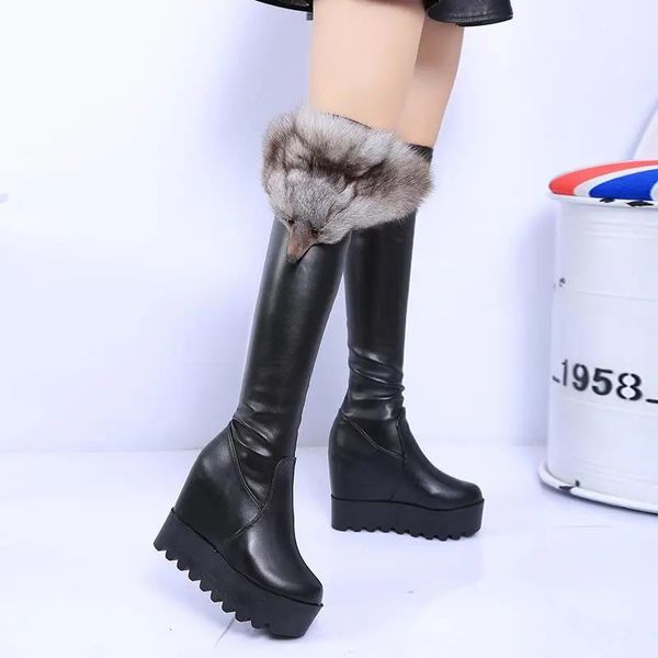 boots over the knee for women 2021 fashion leather shoes wedges high heels platform stretch, Black
boots over the knee for women 2021 fashion leather shoes wedges high heels platform stretch, Black
