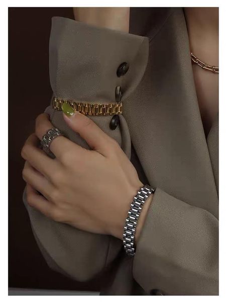 link, chain stainless steel thick link bracelets for women men speedometer bracelet elegant gold filled female wrist hiphop jewelry, Black
link, chain stainless steel thick link bracelets for women men speedometer bracelet elegant gold filled female wrist hiphop jewelry, Black