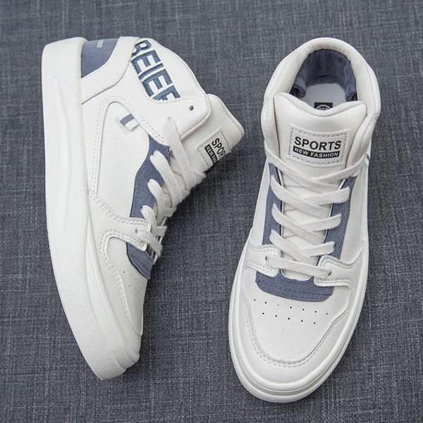 new trendy womens mid-cut casual shoes thick-soled comfortable and wear-resistant sneakers white blue gray outdoor running shoes size 36-40
new trendy womens mid-cut casual shoes thick-soled comfortable and wear-resistant sneakers white blue gray outdoor running shoes size 36-40