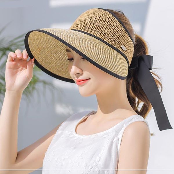wide brim hats summer women's sun hat bucket cap bowknot flowers ribbon flat panama soft straw beach caps female foldable visor, Blue;gray
wide brim hats summer women's sun hat bucket cap bowknot flowers ribbon flat panama soft straw beach caps female foldable visor, Blue;gray