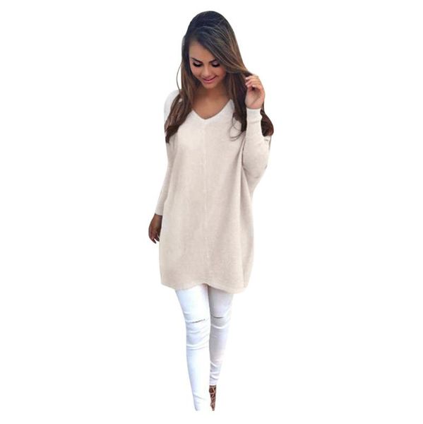 women's sweaters autumn winter women pullovers womens casual long sleeve jumper ladies solid coat blouse, White;black
women's sweaters autumn winter women pullovers womens casual long sleeve jumper ladies solid coat blouse, White;black