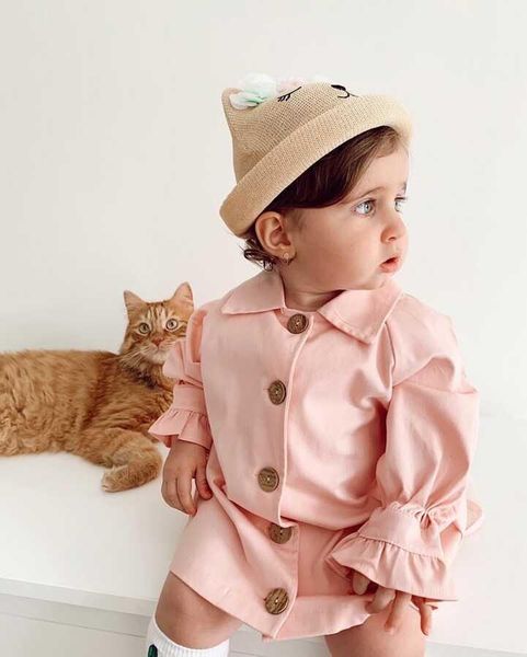 flaneur baby girl pink tulle detailed trench coat spring autumn outwear kids jacket child fashion clothes, Blue;gray
flaneur baby girl pink tulle detailed trench coat spring autumn outwear kids jacket child fashion clothes, Blue;gray