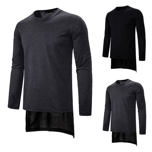 irregular hem mens t shirts full sleeve solid loose t-shirt o-neck pullover streetwear camisetas oversized camisas 210524, White;black
irregular hem mens t shirts full sleeve solid loose t-shirt o-neck pullover streetwear camisetas oversized camisas 210524, White;black