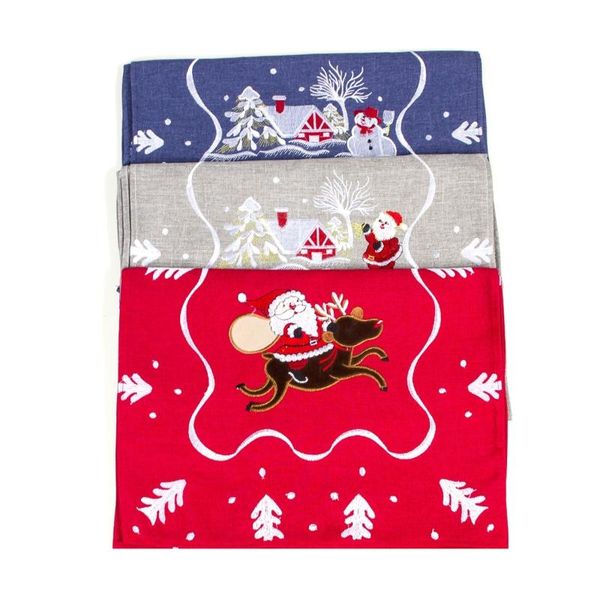 table cloth christmas decoration ornaments santa claus snowman pattern embroidered tablecloth dining runner scene layout props
table cloth christmas decoration ornaments santa claus snowman pattern embroidered tablecloth dining runner scene layout props