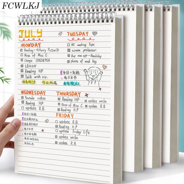 notepads a5 b5 coil spiral diary notebook grid paper daily weekly planner agenda organizer notepad school office supplies stationery, Purple;pink
notepads a5 b5 coil spiral diary notebook grid paper daily weekly planner agenda organizer notepad school office supplies stationery, Purple;pink