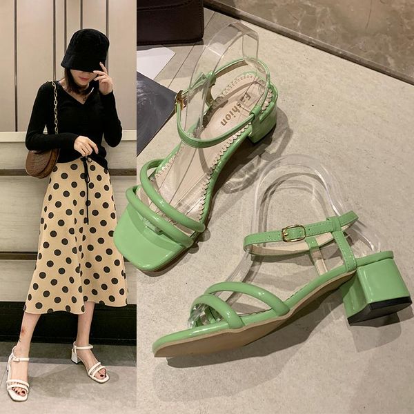 roman sandals female fairy wind 2021 summer wild thick with a word open toe women's shoes high heels z643, Black
roman sandals female fairy wind 2021 summer wild thick with a word open toe women's shoes high heels z643, Black