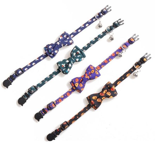 halloween series pumpkin bowtie dog collar adjustable buckle pet ghost printed bowknot dogs accessories cat collars & leads
halloween series pumpkin bowtie dog collar adjustable buckle pet ghost printed bowknot dogs accessories cat collars & leads