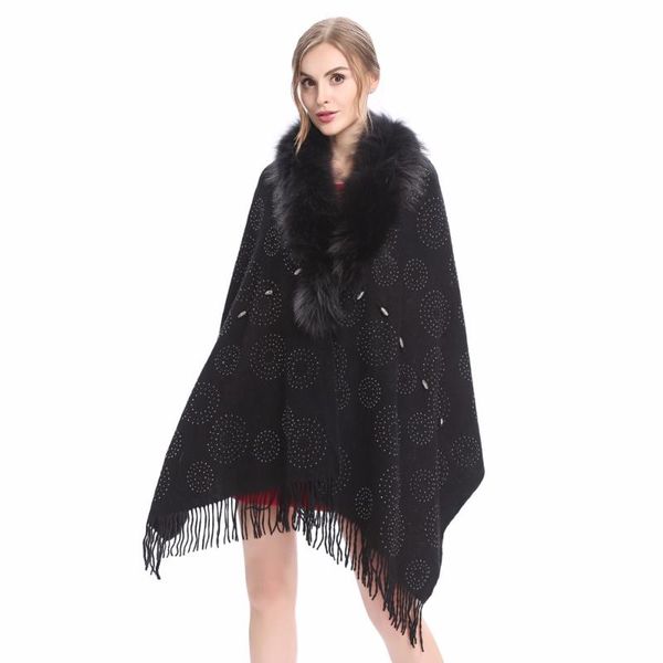 scarves luxury 2021 winter women 100% wool with real raccoon fur shawls scarfs ladies fashion solid drill pashmina tippet wrap, Blue;gray
scarves luxury 2021 winter women 100% wool with real raccoon fur shawls scarfs ladies fashion solid drill pashmina tippet wrap, Blue;gray