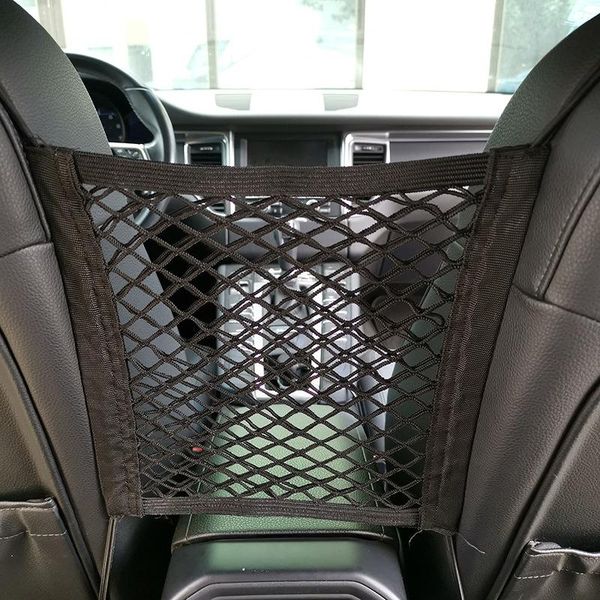 car organizer double layer elastic nylon mesh net bag between seat back cargo storage luggage pocket accessories
car organizer double layer elastic nylon mesh net bag between seat back cargo storage luggage pocket accessories