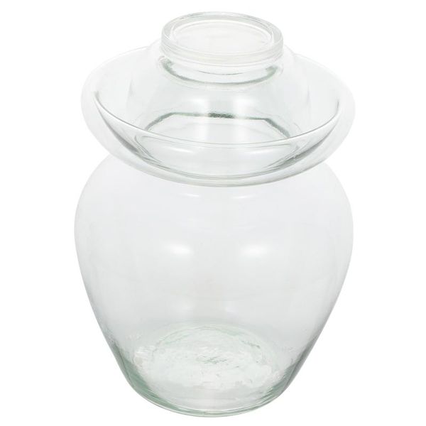 storage bottles & jars 1pc glass pickle vegetable jar kitchen large capacity sealed (transparent)
storage bottles & jars 1pc glass pickle vegetable jar kitchen large capacity sealed (transparent)