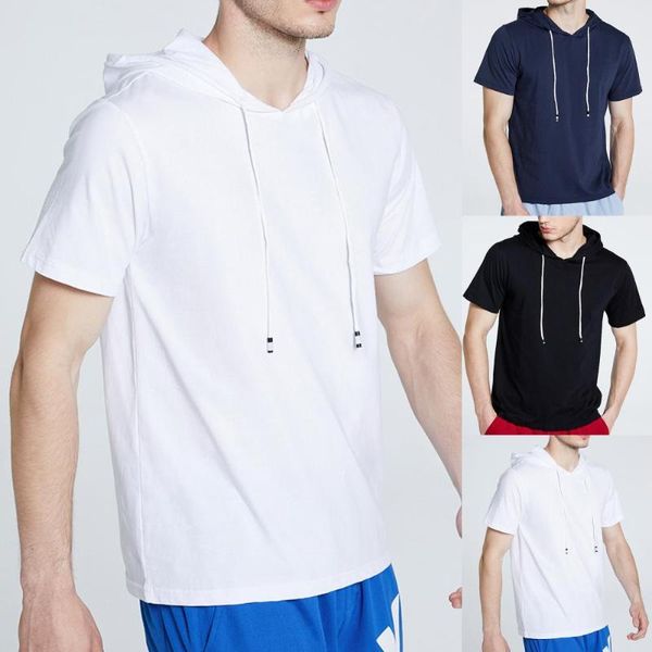 men's t-shirts hombre sudaderas con capucha casual pure color men boy pullover hoodies drawstring hooded short sleeve sport sweatshirt, White;black
men's t-shirts hombre sudaderas con capucha casual pure color men boy pullover hoodies drawstring hooded short sleeve sport sweatshirt, White;black