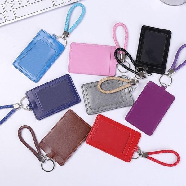 card holders women men leather business id credit bank holder wallet students bus case hand rope identity badge cards cover, Brown;gray
card holders women men leather business id credit bank holder wallet students bus case hand rope identity badge cards cover, Brown;gray