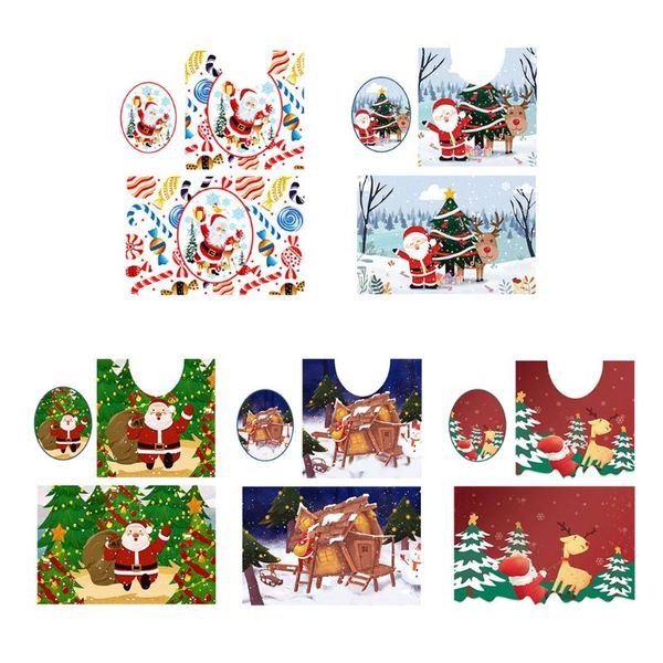 bath accessory set christmas non-slip self adhesive bathroom decal toilet seat sticker
bath accessory set christmas non-slip self adhesive bathroom decal toilet seat sticker