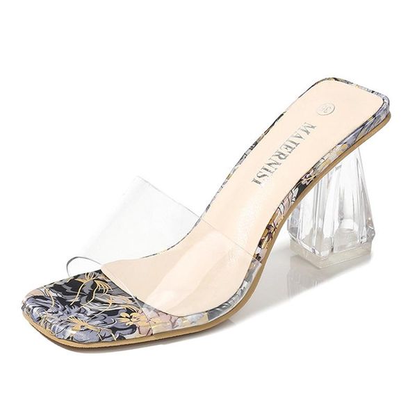slippers summer sandals women plus size 35-46 style transparent crystal ladies high heels, Black
slippers summer sandals women plus size 35-46 style transparent crystal ladies high heels, Black