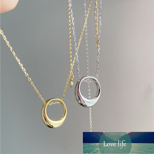 925 sterling silver necklace for women geometric hollow oval circle clavicle chain jewelry gifts s-n740
925 sterling silver necklace for women geometric hollow oval circle clavicle chain jewelry gifts s-n740
