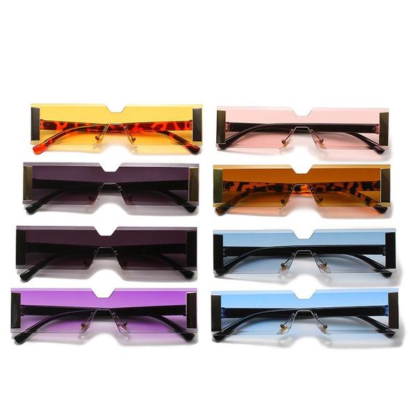 sunglasses style one-piece personality rectangular fashion small frame sun glasses 2021, White;black
sunglasses style one-piece personality rectangular fashion small frame sun glasses 2021, White;black