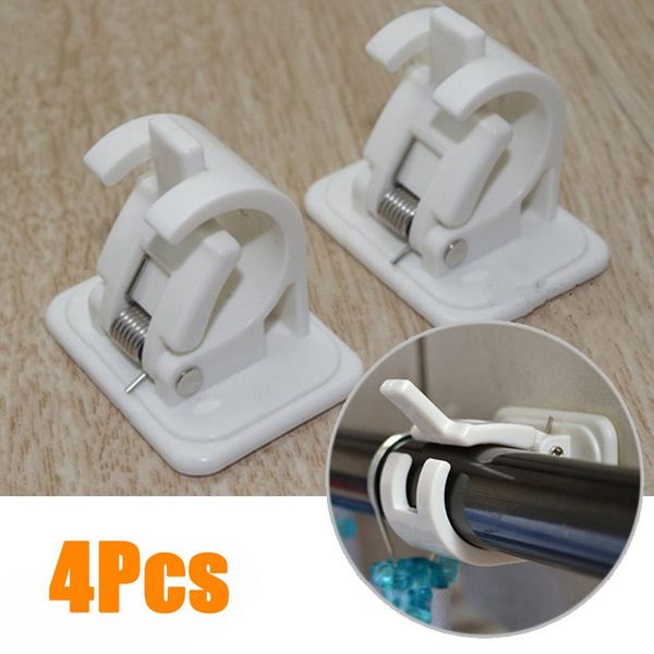 hooks & rails 4pcs curtain rods bracket hanger crossbar wall organizer rack viscose hanging for home finishing storage
hooks & rails 4pcs curtain rods bracket hanger crossbar wall organizer rack viscose hanging for home finishing storage