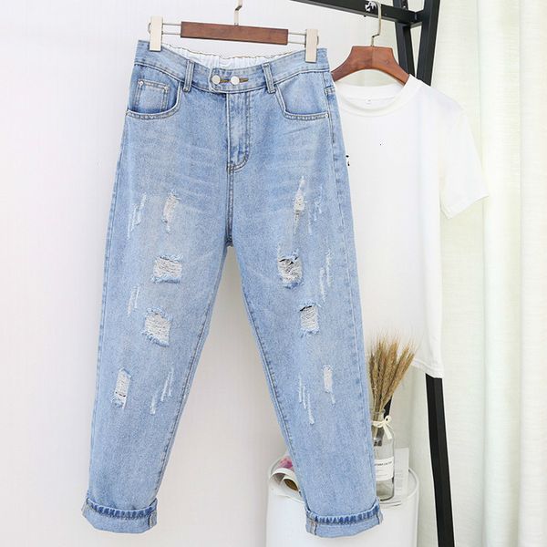 women's jeans 2021 high waist mom women boyfriends harem femme loose vintage ripped hole denim pants vaqueros mujer y86u, Blue
women's jeans 2021 high waist mom women boyfriends harem femme loose vintage ripped hole denim pants vaqueros mujer y86u, Blue