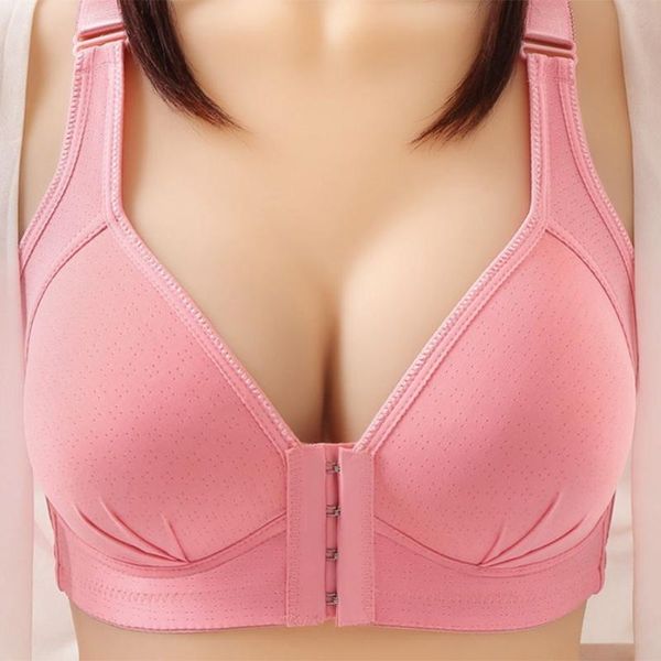 bras women wirepush up bra front buckle breathable bralette underwear vest, Red;black
bras women wirepush up bra front buckle breathable bralette underwear vest, Red;black