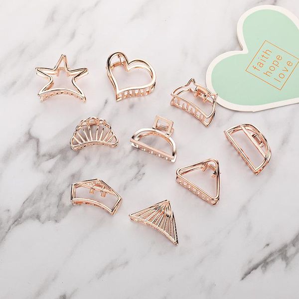 hair clips 2021 geometric metal claw for women girls clamps crab rose gold clip accessories hairpins ornament
hair clips 2021 geometric metal claw for women girls clamps crab rose gold clip accessories hairpins ornament