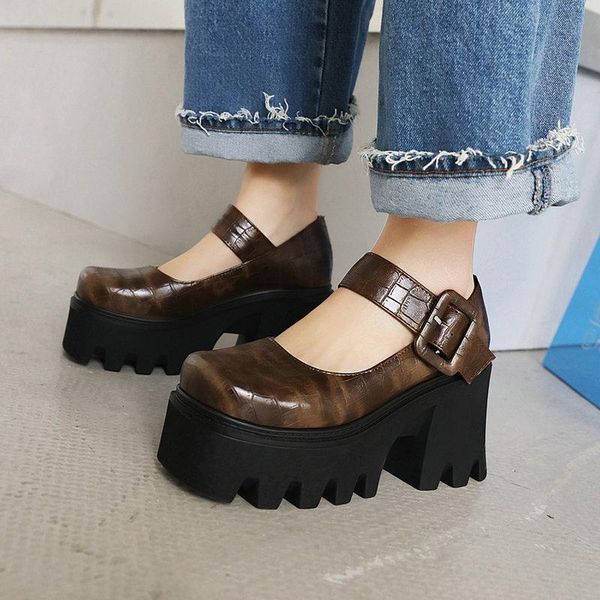 spring women's high wedges heels 8.5cm retro mary janes shoes with platform square toe pumps thick size 35--44 oulyyyogo dress, Black
spring women's high wedges heels 8.5cm retro mary janes shoes with platform square toe pumps thick size 35--44 oulyyyogo dress, Black