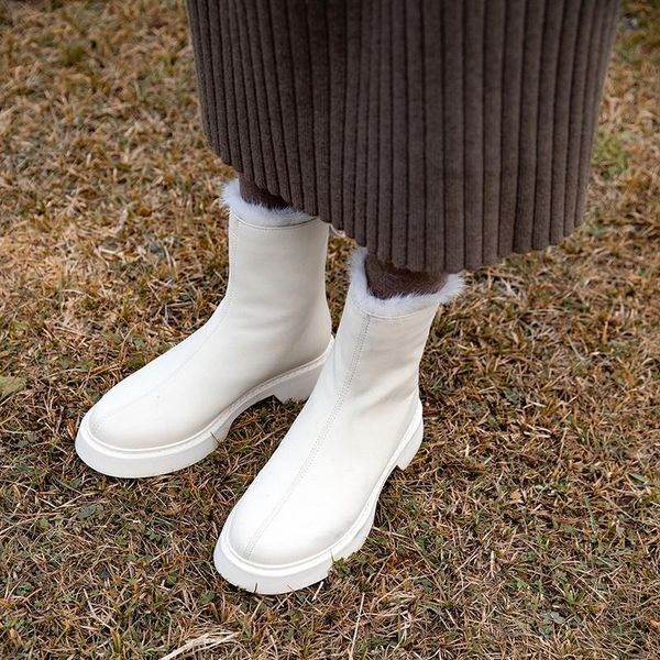 boots winter women fashion casual snow fashionable and versatile platform plush for warmth short white big size 33-43, Black
boots winter women fashion casual snow fashionable and versatile platform plush for warmth short white big size 33-43, Black