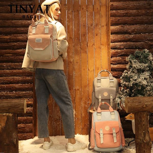 backpack tinyat candy women canvas waterproof feminina lap15 pink patchwork school backpacks bags for teenage girls
backpack tinyat candy women canvas waterproof feminina lap15 pink patchwork school backpacks bags for teenage girls
