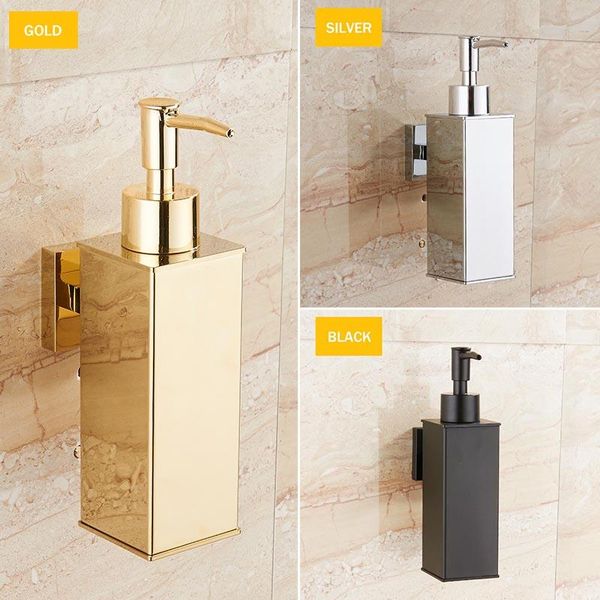 liquid soap dispenser stainless steel hand squeeze wall-mounted el bathroom kitchen square design
liquid soap dispenser stainless steel hand squeeze wall-mounted el bathroom kitchen square design