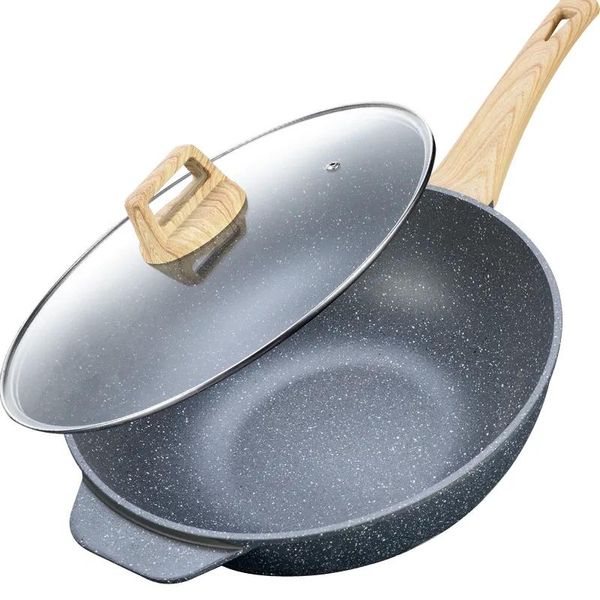 pans maifan stone non-stick wok household pan gas induction cooker double sided pots and cooking pot non stick
pans maifan stone non-stick wok household pan gas induction cooker double sided pots and cooking pot non stick