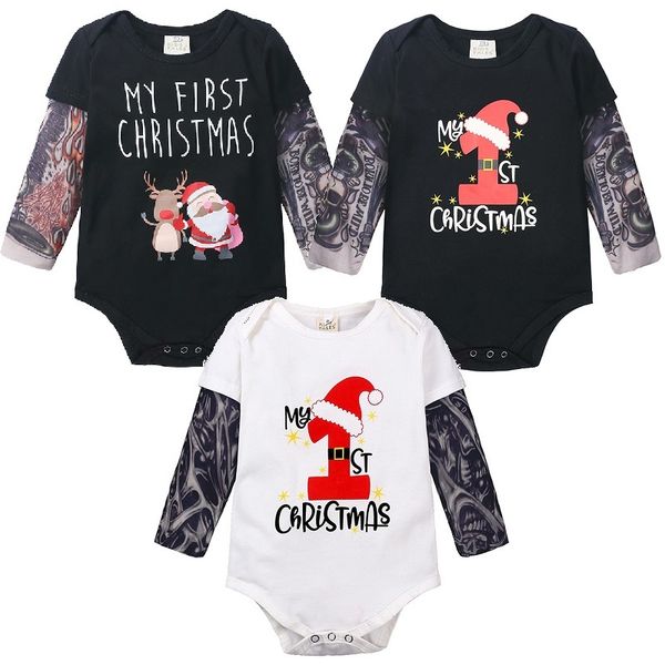 first christmas baby boy clothes fake tattoo long sleeve jumpsuits casual newborn bodysuits clothing girl shirts 210413, Blue
first christmas baby boy clothes fake tattoo long sleeve jumpsuits casual newborn bodysuits clothing girl shirts 210413, Blue
