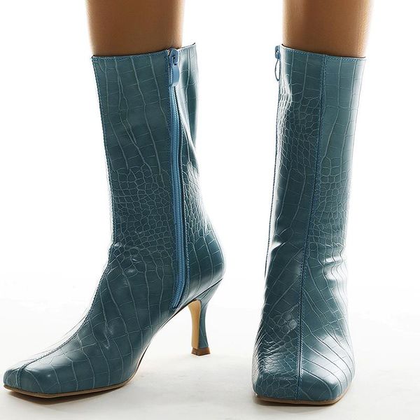 boots 2021 women winter spring fashion ankle female blue patent leather square toe booties lady .5cm high heels party shoes, Black
boots 2021 women winter spring fashion ankle female blue patent leather square toe booties lady .5cm high heels party shoes, Black