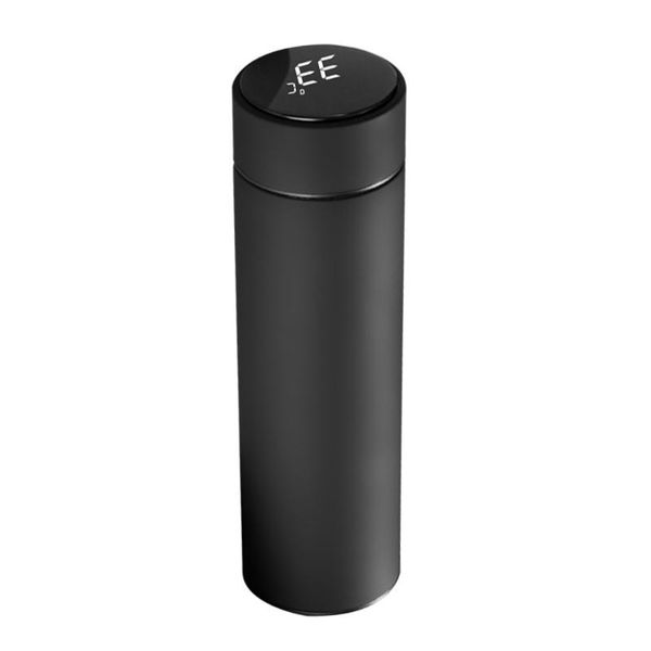 1pc stainless steel cup water insulation outdoor kettle black bottles