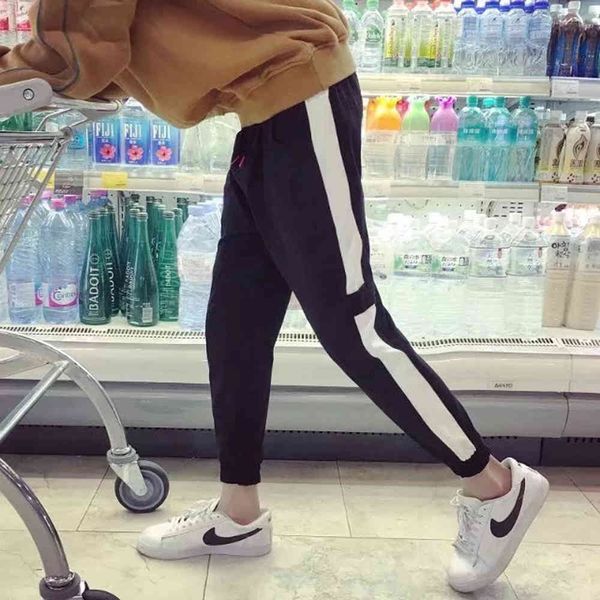 men's pants summer casual male men harem pants beam foot leg teenagers student loose striped trousers black fy8m
men's pants summer casual male men harem pants beam foot leg teenagers student loose striped trousers black fy8m