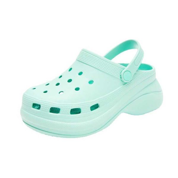 summer women's slippers outdoor hole beach shoes women's thick soled heightening slippers comfortable antiskid 210611, Black
summer women's slippers outdoor hole beach shoes women's thick soled heightening slippers comfortable antiskid 210611, Black