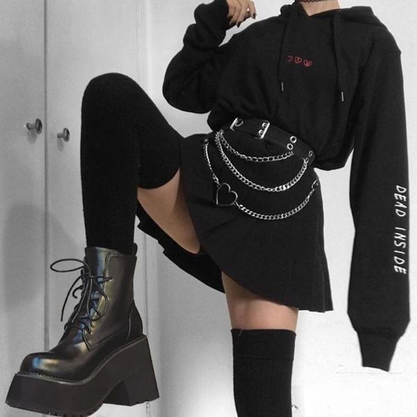 boots gigifox thick plaform square high heels winter women shoes platform fashion cool cosplay leisure street ankle female, Black
boots gigifox thick plaform square high heels winter women shoes platform fashion cool cosplay leisure street ankle female, Black