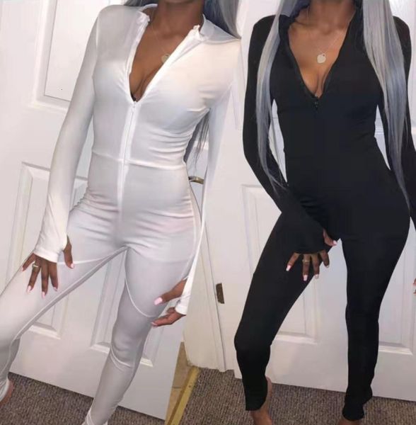 women's tracksuits women skinny jumpsuit zipper patchwork fitness bodysuit new female casual work out playsuit rompers w887 ddju, Gray
women's tracksuits women skinny jumpsuit zipper patchwork fitness bodysuit new female casual work out playsuit rompers w887 ddju, Gray