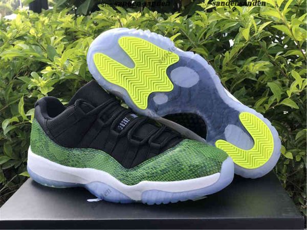 2023 enuine jumpman 11 low-basketball shoes green snake men's sports shoelaces shoebox full size delivery 36 --- 46o4mq89ar, Black
2023 enuine jumpman 11 low-basketball shoes green snake men's sports shoelaces shoebox full size delivery 36 --- 46o4mq89ar, Black