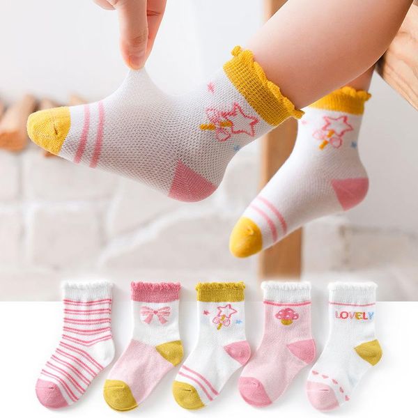 children's socks spring and summer thin section pure medium tube mesh boys girls baby cotton, Pink;yellow
children's socks spring and summer thin section pure medium tube mesh boys girls baby cotton, Pink;yellow