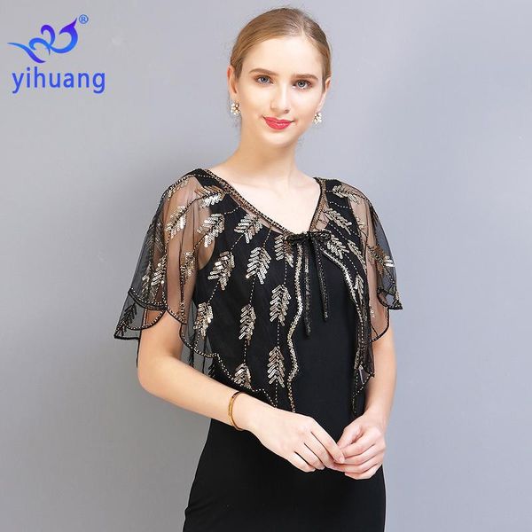 scarves women's sequin shawl summer short cardigan blouses 1920s dress accessory shawls mesh party covery coat, Blue;gray
scarves women's sequin shawl summer short cardigan blouses 1920s dress accessory shawls mesh party covery coat, Blue;gray