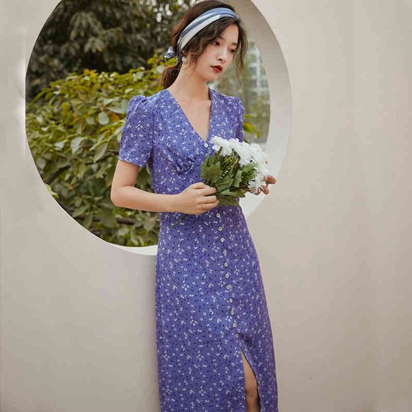 dresses fashion elegant split women summer all-match chic v-neck short sleeve party button purple cloth, Black;gray
dresses fashion elegant split women summer all-match chic v-neck short sleeve party button purple cloth, Black;gray