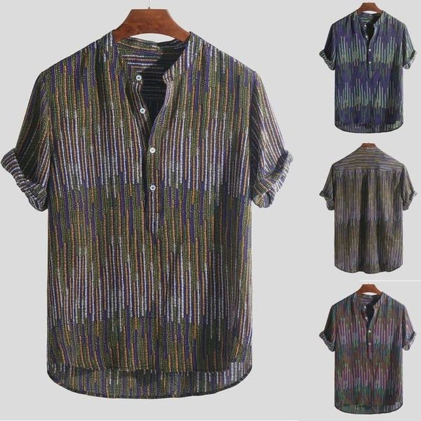 men's casual shirts qiwn 2021 printed shirt stripe color matching short-sleeved summer japanese fashion men clothing, White;black
men's casual shirts qiwn 2021 printed shirt stripe color matching short-sleeved summer japanese fashion men clothing, White;black