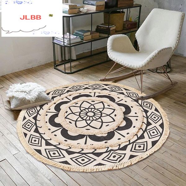 carpets nordic ethnic round large area for living room bedroom bohemia woven cotton linen rug knitting tufted floor mats
carpets nordic ethnic round large area for living room bedroom bohemia woven cotton linen rug knitting tufted floor mats