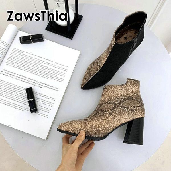 boots zawsthia 2021 winter warm fleece woman shoes pointed toe contrast color symmetric block high heeled women ankle, Black
boots zawsthia 2021 winter warm fleece woman shoes pointed toe contrast color symmetric block high heeled women ankle, Black